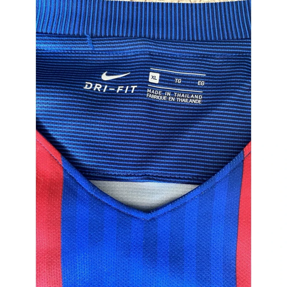 BARCELONA SPAIN FOOTBALL SHIRT 2016 2017 HOME SOCCER JERSEY NIKE XL - Picture 4 of 4